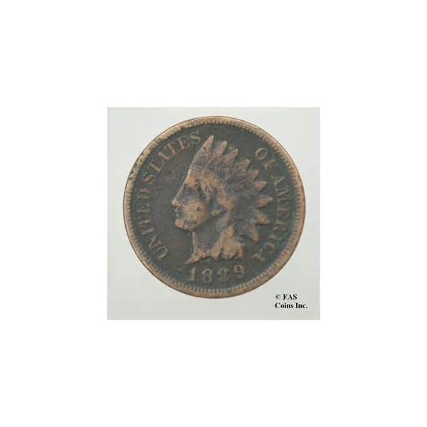 1889 U.S. Indian Head Cent / Penny Coin