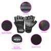 Prime fingerless workout gym weight training bodybuilding foam padded leather