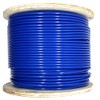 1/8" Coated to 3/16" Diameter, 7x7 Construction, Blue Vinyl Coated