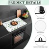 CONITALE Green Leaves Branches Stove Top Cover for Electric Stoves