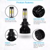 SHENKENUO 9005 HB3 LED Headlight Bulb for Car & Truck
