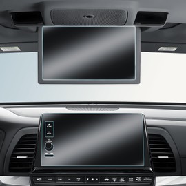 BIBIBO 3Pcs Anti-Glare for 2025 2026 Honda Odyssey Screen Protector 2025 2026 Honda Odyssey(EX-L/Sport-L/Touring/Elite) 9-inch Touchscreen +12.8-Inch Rear Screen Screen Cover
