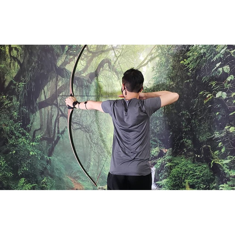 SAS Pioneer 68" Longbow Traditional Wood Long Bow Archery Target