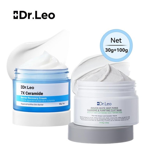 【On Sale】Dr.Leo 3-in-1 White Clay Mask 100g – Deep Pore
