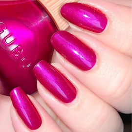 Wimocasy Quick Dry Nail Polish Crimson Summer Nail Lacquer 0.41fl oz Regular Insta Dry Nail Polish 12ML For Nail Art Salon Home,#4