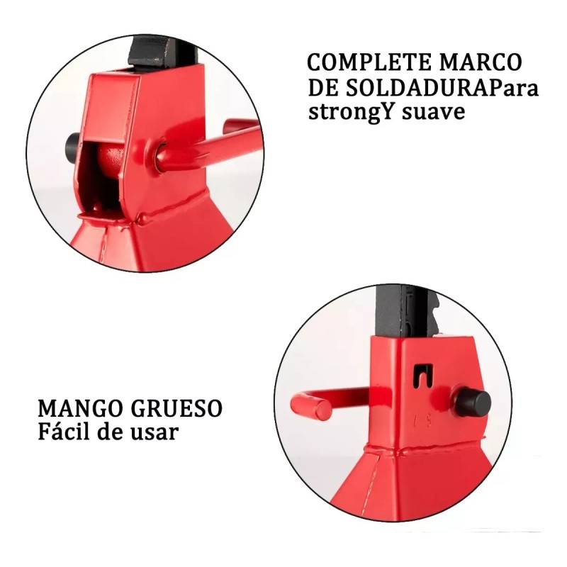 GDMR Torres Para Auto 2 Piezas 3 Toneladas Seguro Altura