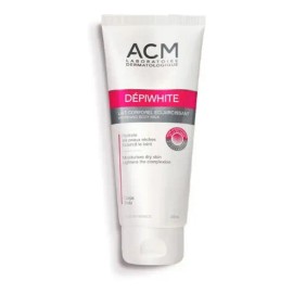 Leche Corporal Despigmentante ACM Dépiwhite para Manchas, Hipoalergénica y Libre de Parabenos 200 mL                                                  