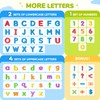 Gamenote Classroom Magnetic Alphabet Letters Kit 178Pcs with Double Side