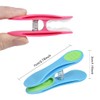 Clothes Pegs,30Pcs Non-Slip Washing Line Pegs,Multicolor Laundry Pegs with Soft