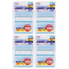 Smart-In Interdental Brush, Ultra Fine Type, SSS-S, 60 Pieces x 4 Pieces