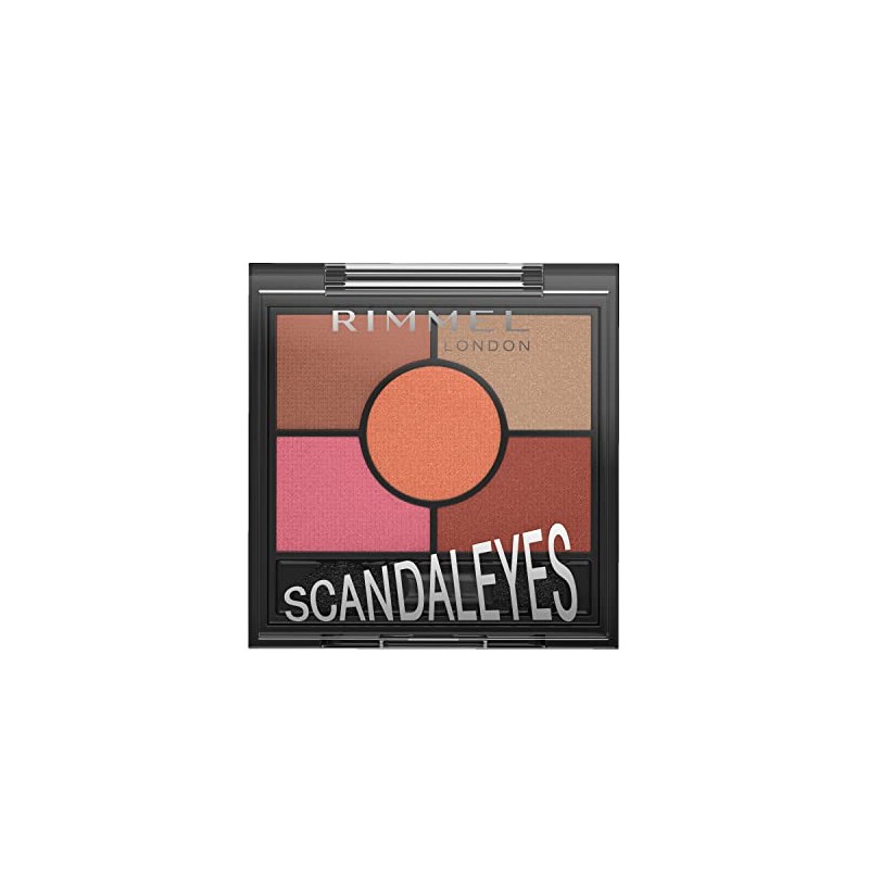 Rimmel London Scandaleyes 5 Pan Eyeshadow Palette - 004 Burgundy