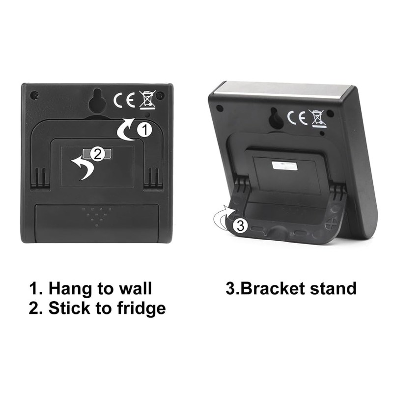 Snblzhef 2pcs Kitchen Timer Digital Timer Kitchen Timer Stopwatch Digital