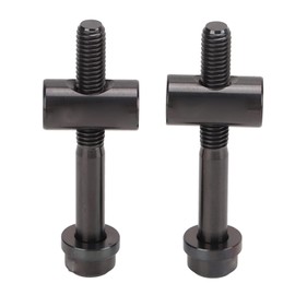 2pcs Bike Seatpost Fixing Screw Bicycle Replacement Seatpost Screw Seatpost Bolts M5 X 40mm Titanium Alloy Bicycle Accessories Black