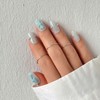 Syrup Chrome Parts Ball Charm Handmade Nail Tips 15 Colors
