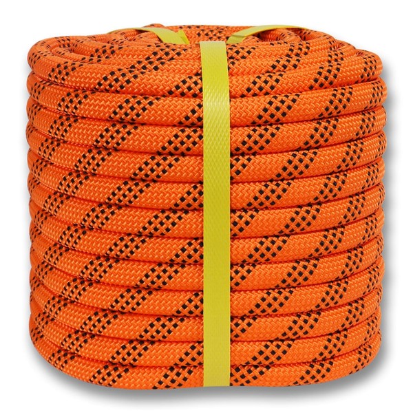 CRAYZA Double Braided Arborist Rope Climbing Rope (1/2 in x