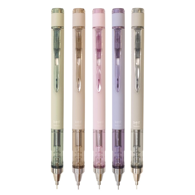 Tombow Mechanical Pencil Monograph 0.5?【Steel】Ash Color Cute DPA-144C