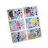 36PCS Facial Stickers for Kids Cartoon Hawaiian Beach Theme Sticker