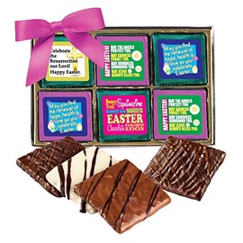 Easter - "Cookie Talk" Chocolate Covered Graham Crackers - 12 piece