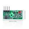 HiLetgo 5pcs 433MHz RF Wireless Transmisor y Receptor Módulo Link