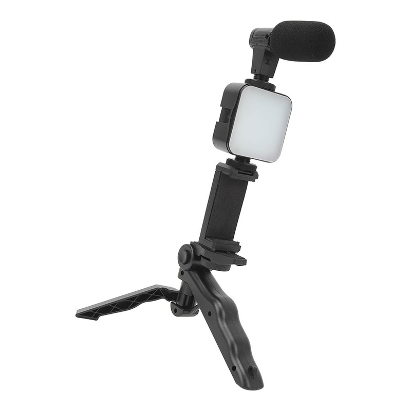 LED Video Light On Camera Accessories Kit Bundle Includes LED