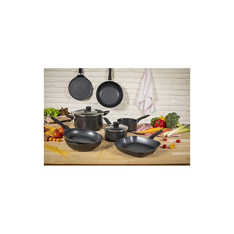Kuhn Rikon"Easy Induction" Milk pan, 6.30", Black