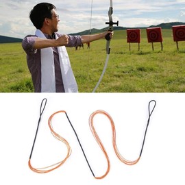 Broco 51 Inch Bow String Recurve Longbow,Durable Bow String Outdoor Sports Longbow Archery Tackle for Right Hand & Left Hand Archer and Beginner Training Shooting Target Practice