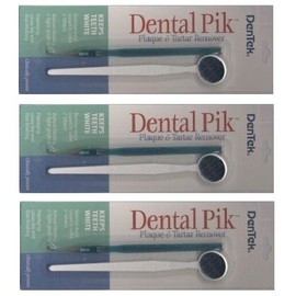 DENTEK 3 Pack- DenTek Dental Pik Plaque & Tartar Remover