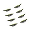 Healeved 8pairs Glitter Eyelash Stickers Eye Makeup Decals for Unique