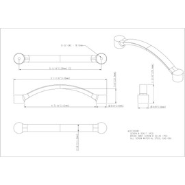 Elements Belfast Footed Arch Pull