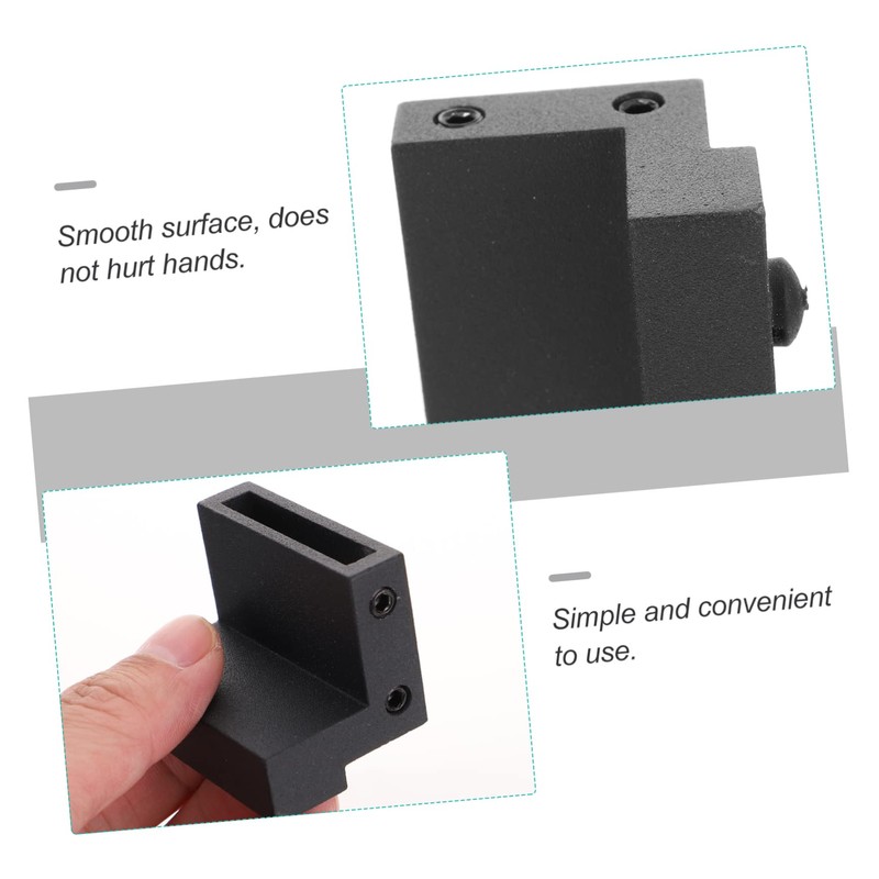 WHAMVOX Doorstop Barn Door Stopper Wall Protector Sturdy Zinc Alloy