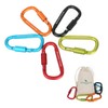 Boundless Voyage 8pcs Improved Outdoor Carabiner Aluminum Alloy D-Ring Locking