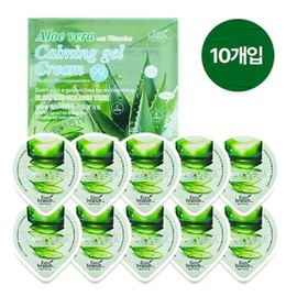 [Eco Brunch] Moisture soothing cooling care aloe calming gel (11ml x 10) / [에코브런치] 수분진정 쿨링케어 알로에 카밍젤 (11ml x 10개)