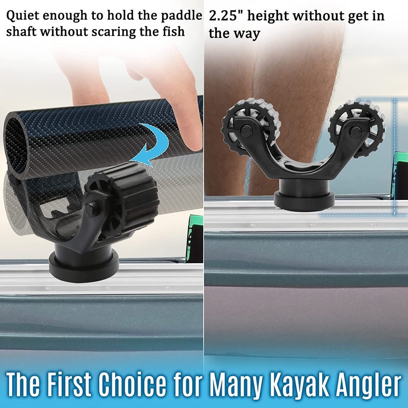 Atader Kayak Paddle Holder, Kayak Accessories Track Mount for Kayak