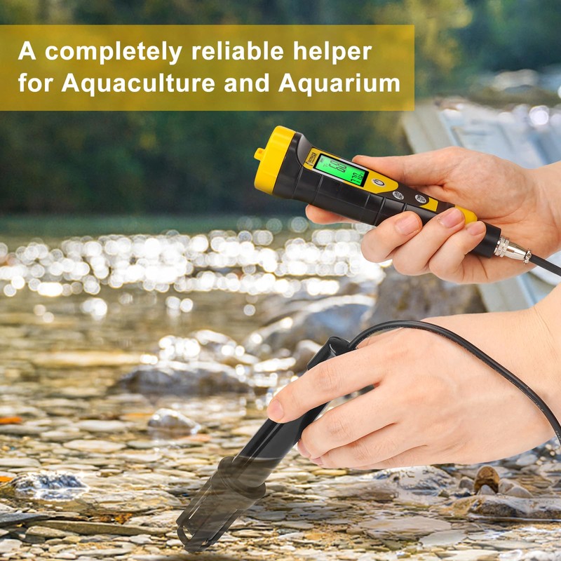 UIUZMAR Digital Dissolved Oxygen Meter Portable Dissolved Oxygen Test Kit