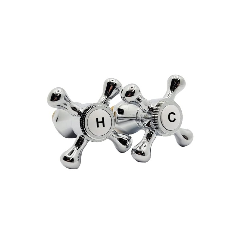 Nes Home Traditional Basin Cross Head Tap Reviver Kit 1/2"