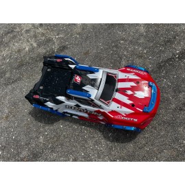 Kraton 4S Body Skid Kit (Set of 3) - Black