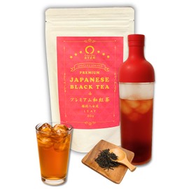 Shunho Tea Garden, Japanese Black Tea, Tea Leaves, Premium Japanese Black Tea from Fukuoka Yame, Tea Leaves, Japanese Tea Leaf, Premium Tea Gift