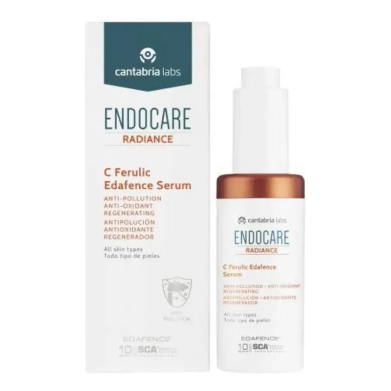 Endocare Radiance C Ferulic Edafence Sérum Antioxidante 30ml Día/Noche Todo