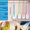 4 Espátulas Miserable Silicon Flexibles - Espatulas Silicona,Sin BPA,Resistente al