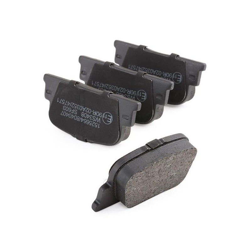 RIDEX 402B0517 Brake Pad Set Disc Brake Pads Rear Brake