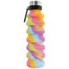 iscream BPA Free, 18 oz Collapsible Silicone Bottle with Carabiner
