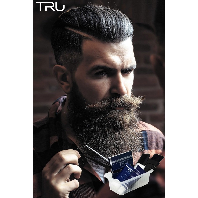 Tru Men Beard Colouration Dye 60 - Natural Brown (Pack