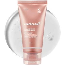 Medicube Paquete De Mascarilla Facial Peel Off Envoltura De Colágeno Durante La Noche - Elasticidad E Hidratación, Reduce La Flacidez Y Opacidad - Colágeno Hidrolizado Para Piel Brilla