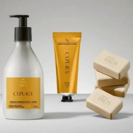 Kit Natura Ekos Cupuaçu Crema, Crema Manos Y Jabones Natura