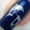 Whats Up Nails - Dolphins Vinyl Stencils for Nail Art