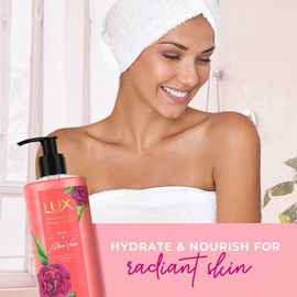 Metrey Herbotech L.u.x. Brightening Body Wash with Himalayan Rose and Aloe Vera, 400 ml