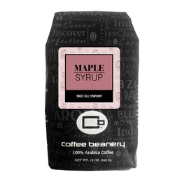 Maple Syrup Flavored Coffee, Specialty Arabica Coffee, Medium Roast, 12 ounce, Fine