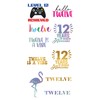 12th Birthday Temporary Tattoos (4 Pages) - 12th Birthday Party