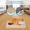 3-Piece Cat Scratching Mat Set, Robust and Durable, Cat Sisal