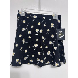 Art Class Skirt Black with Daisy Girl’s Size S 6/6X